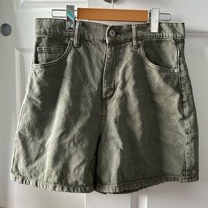 Ardene High Rise Mom Shorts